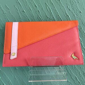 One Odd Bird Orange & Pink Wallet